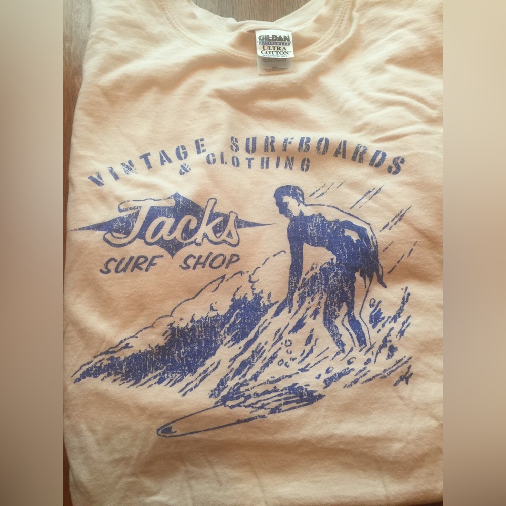 Jacks Surf Shop Vintage T Shirt Size XXL.